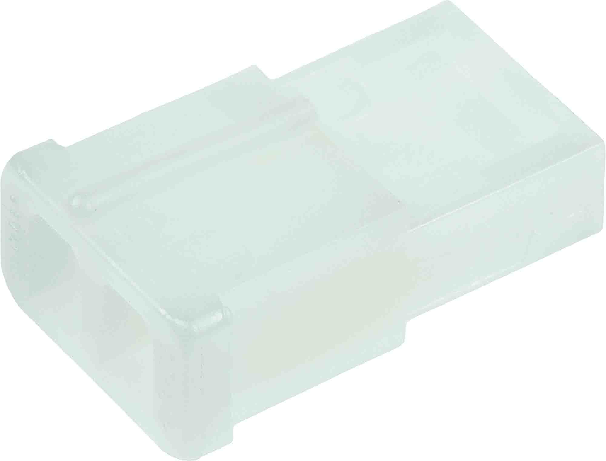 TE Connectivity, Commercial MATE-N-LOK Male Connector Housing, 5.08mm Pitch, 4 Way, 1 Row