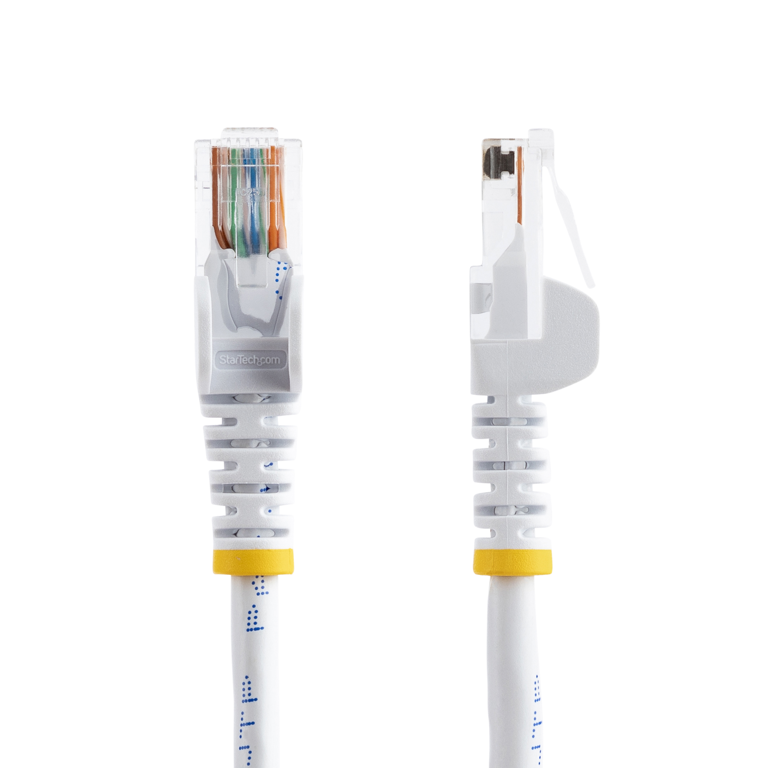 StarTech.com, 1m Cat5e, White RJ45 to Male RJ45 Male, U/UTP Unshielded, Terminated PVC Sheath