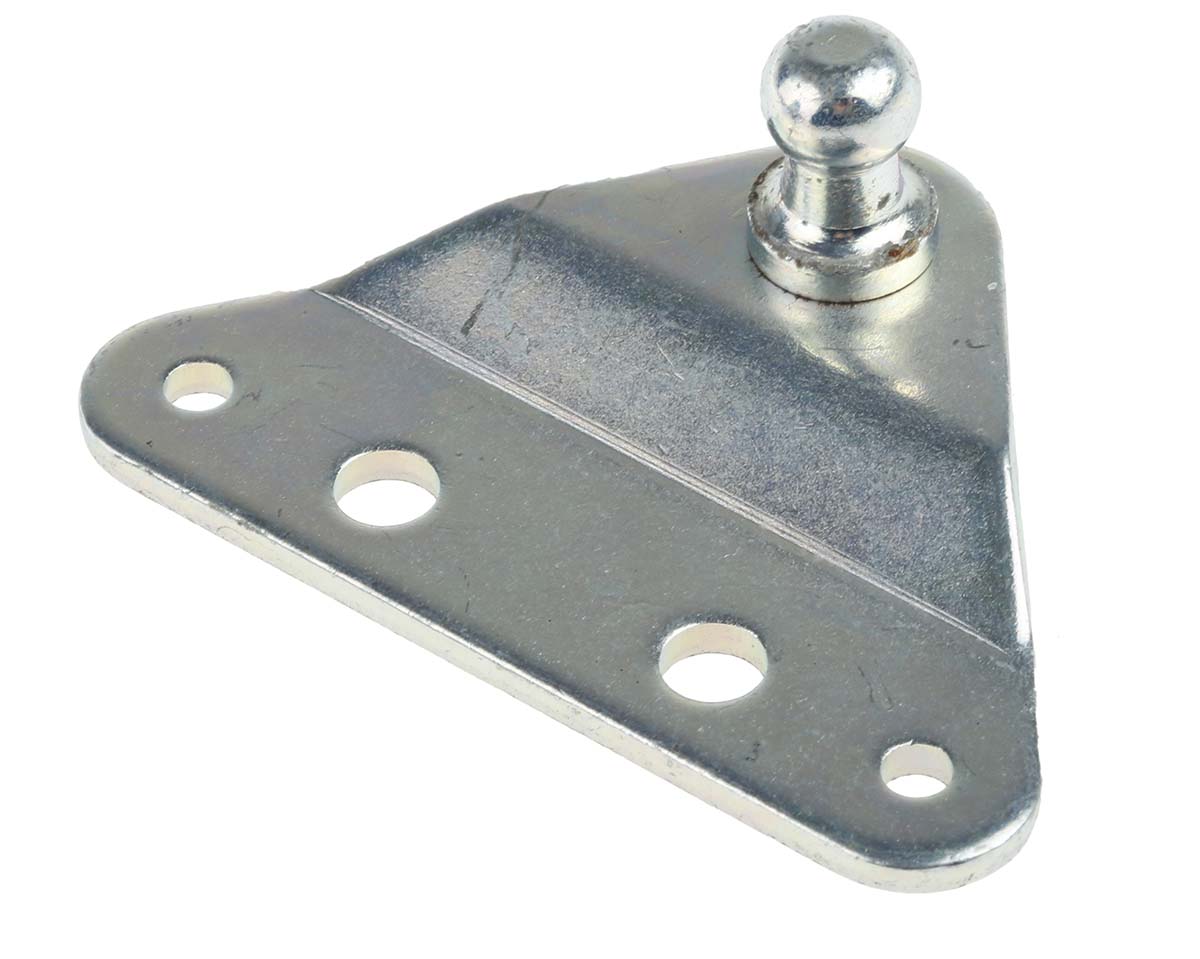 RS PRO Steel Flat Mounting Bracket, 70mm x 48mm