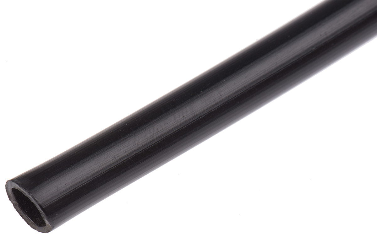 RS PRO Compressed Air Pipe Black Nylon 6mm x 30m NLF Series