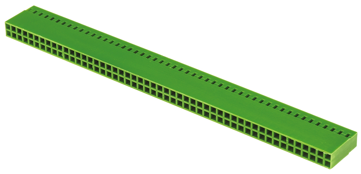 TE Connectivity, AMPMODU MOD IV Female Connector Housing, 2.54mm Pitch, 100 Way, 2 Row