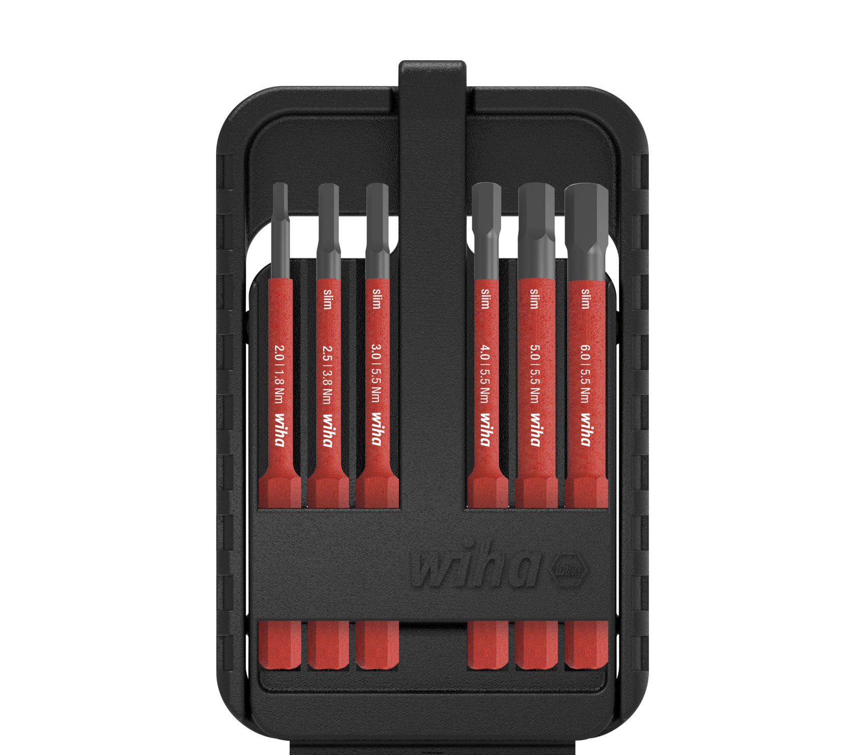 Wiha Electric Bit Set 6 Pieces, Hexagon