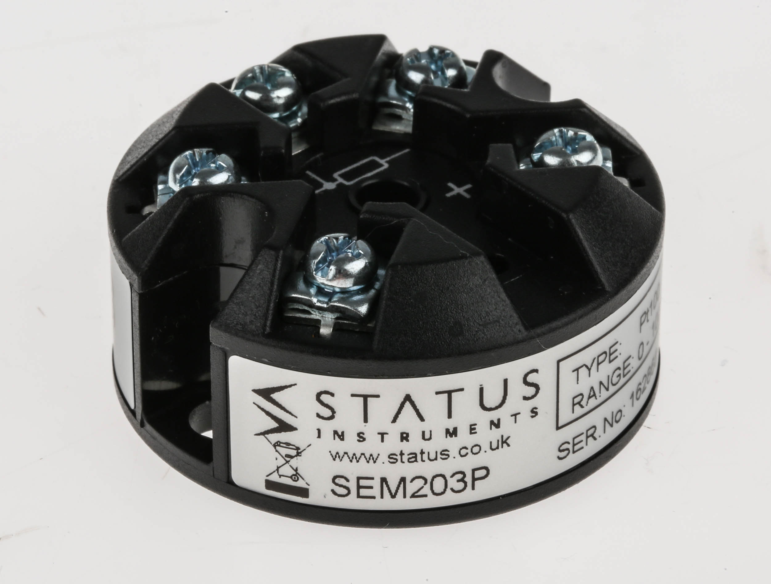 RS PRO Temperature Transmitter PT100 Input, 10 → 30 V dc