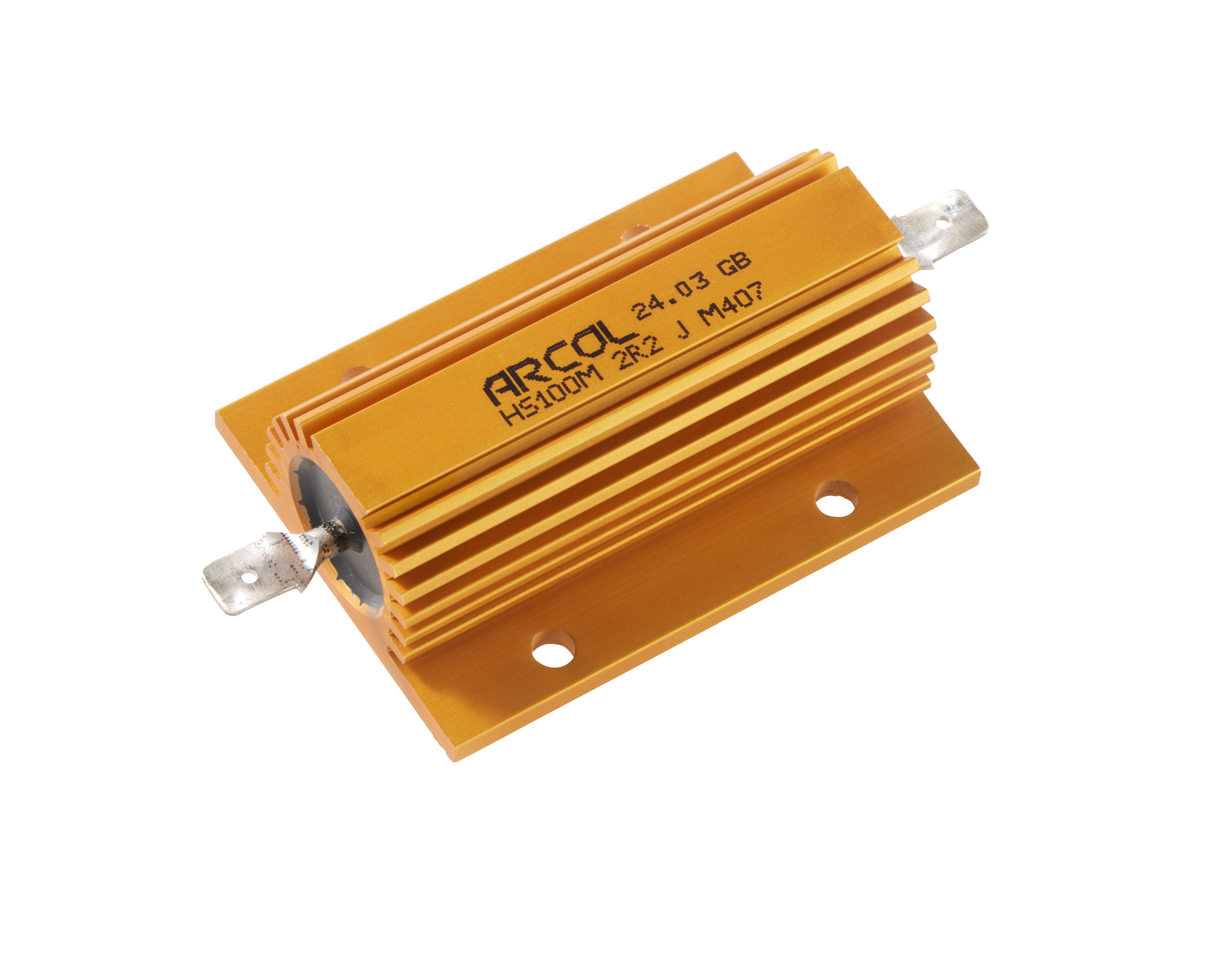 Arcol 100W Aluminium Chassis Mount Resistor HS100M 100R JM407 5%