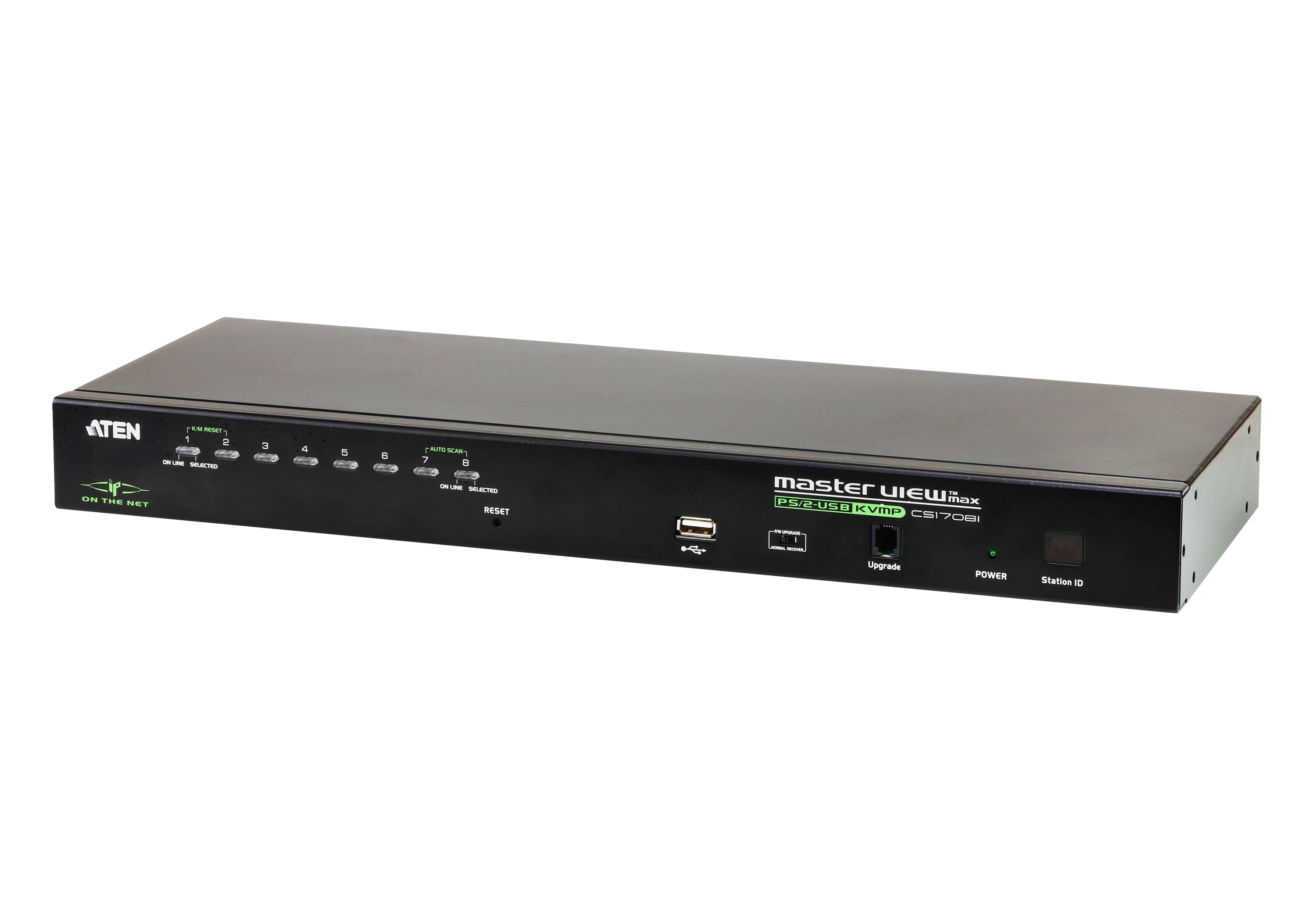 Aten 8 Port USB KVM Switch, 2048 x 1536 Maximum Resolution