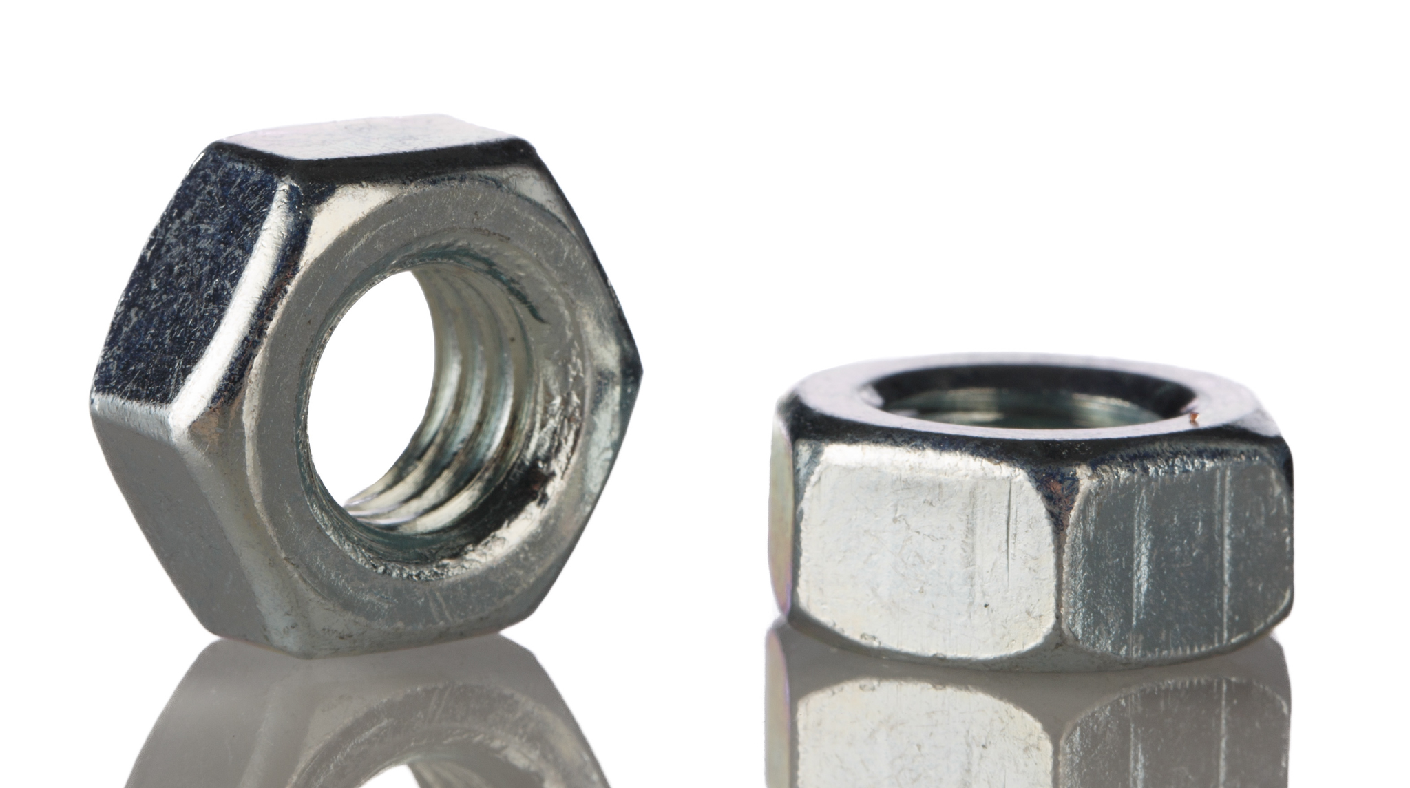 RS PRO Stainless Steel, Hex Nut, M6