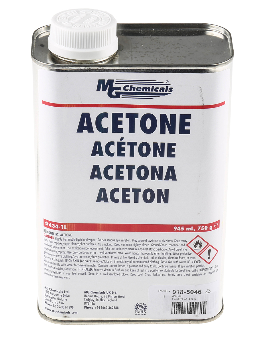 MG Chemicals Acetone 1 L Can