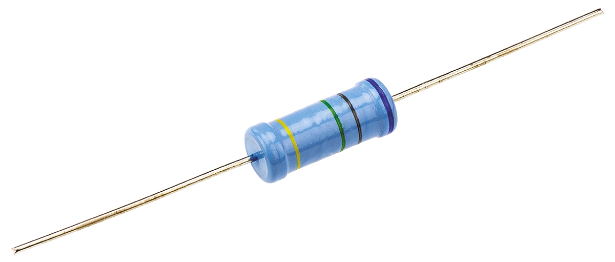 Vishay 6.8MΩ Metal Glaze Resistor 1W ±5% VR68000006804JAC00