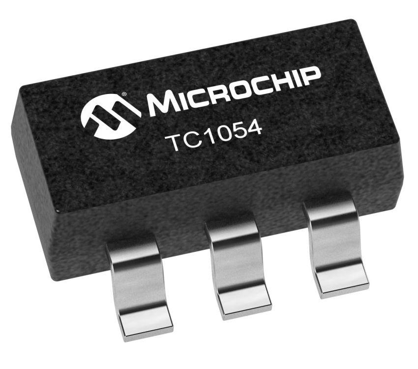 Microchip TC1054-5.0VCT713, 1-Channel Low Dropout Voltage, Voltage Regulator, 50 mA, 5 V, SOT-23 5-Pin