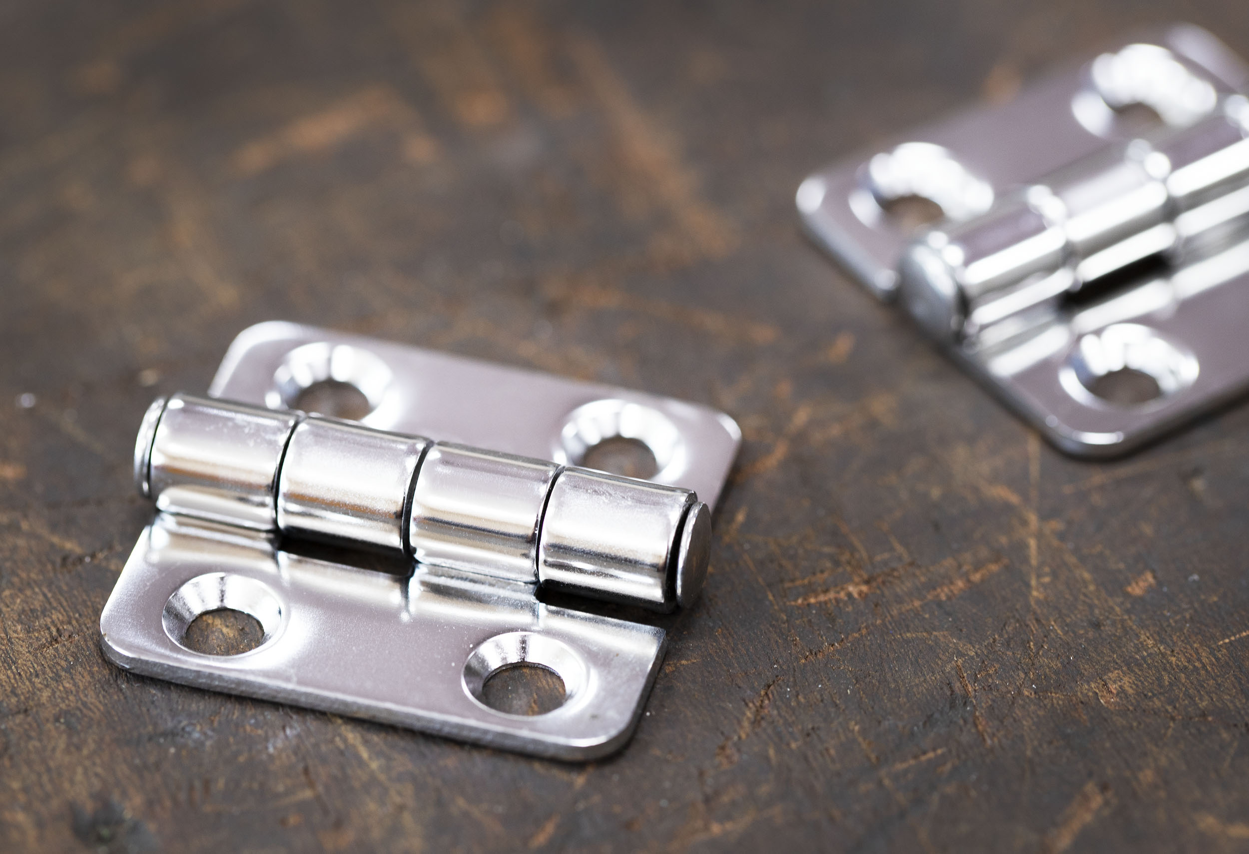 RS PRO Stainless Steel Butt Hinge, 38mm x 40mm x 2mm