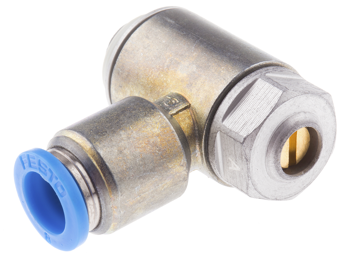 Festo GRLA Series Tube Exhaust Valve, 8mm Tube Inlet Port, 537076