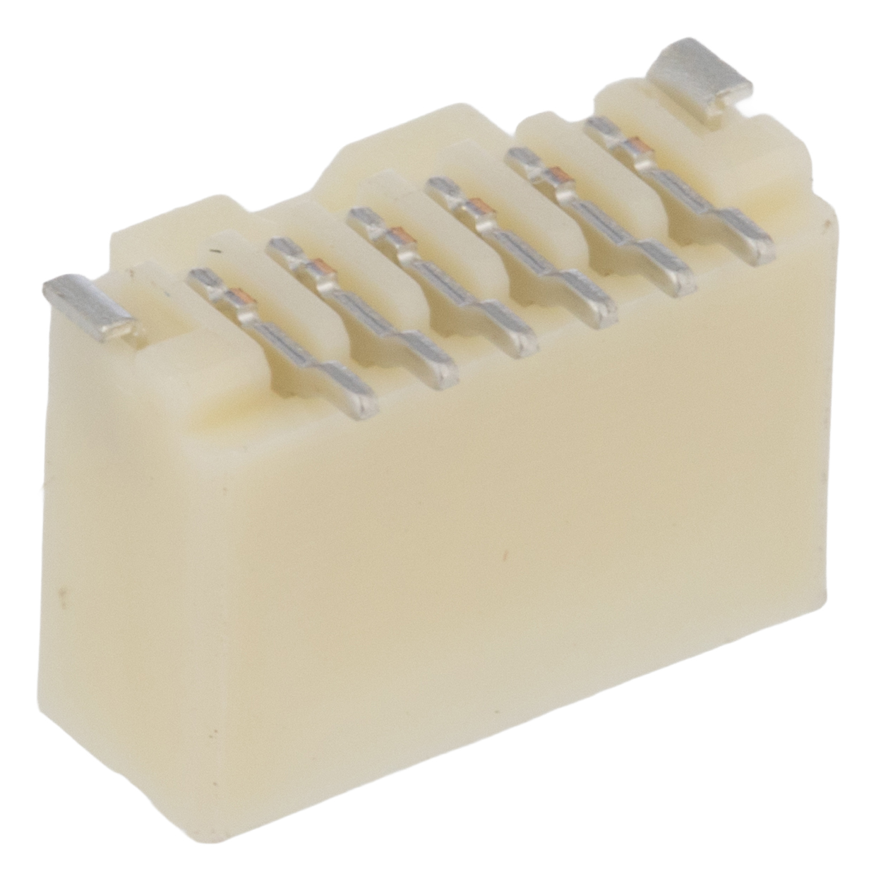 Molex Pico-Clasp Series Straight Surface PCB Header, 6 Contact(s), 1 mm Pitch, 1 Row, Shrouded