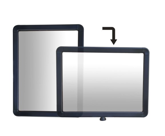 RS PRO Black ABS Sign Holder