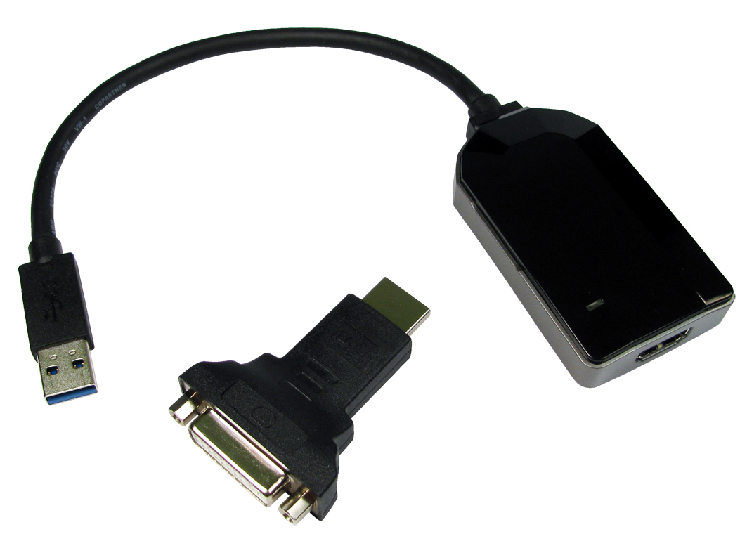 RS PRO USB A to HDMI Adapter, USB 3.0, 1 Supported Display(s) - 1600 X 1200