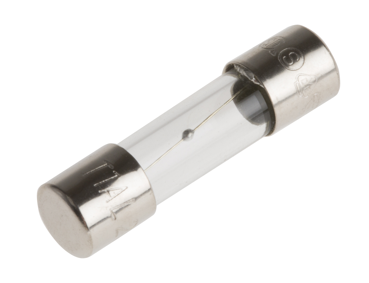 RS PRO 1A T Glass Cartridge Fuse, 5 x 20mm