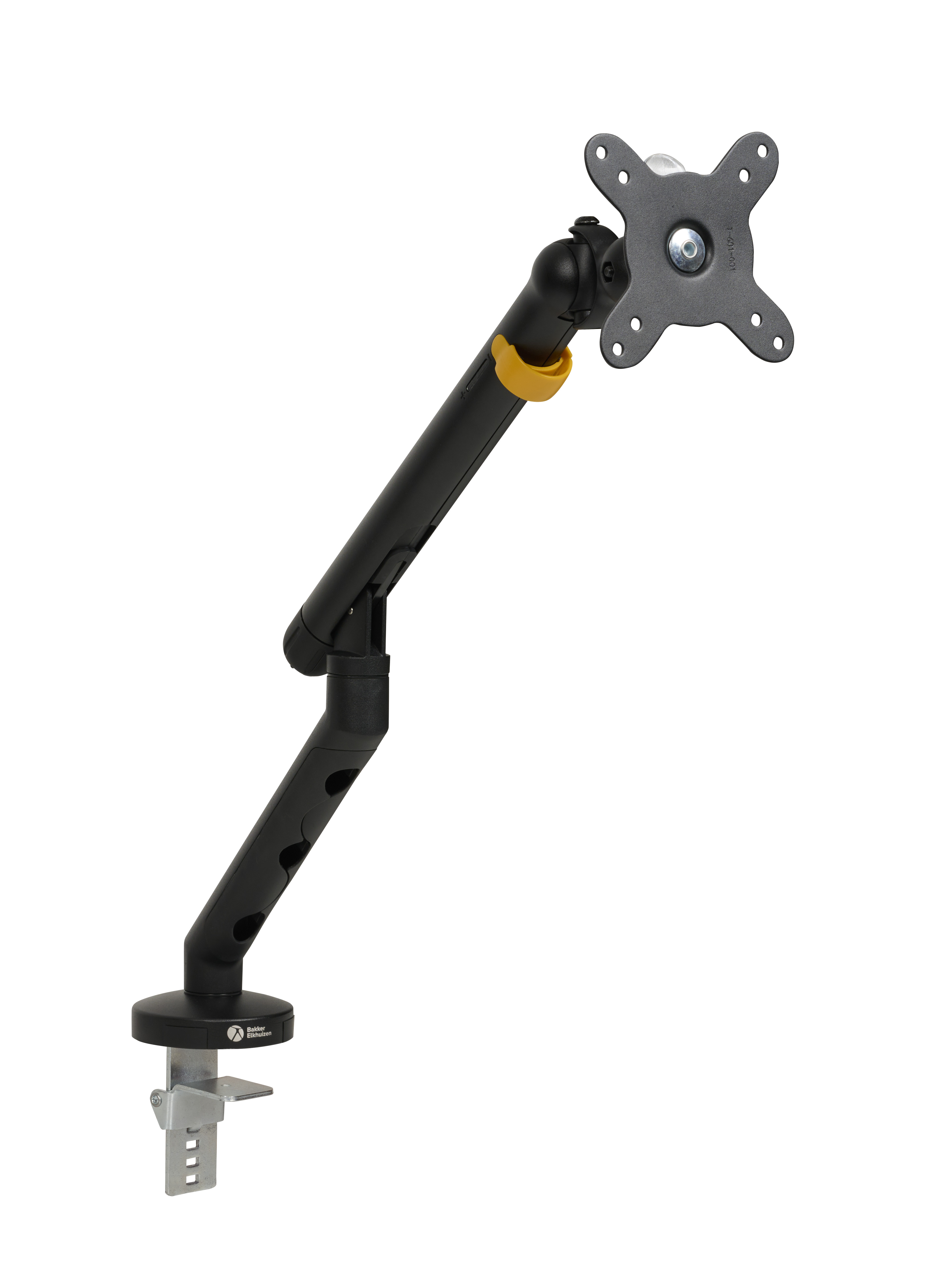 Bakker Elkhuizen Desk Clamp & Bolt-Through Mounting Monitor Arm for 1 x Screen, 35in Screen Size