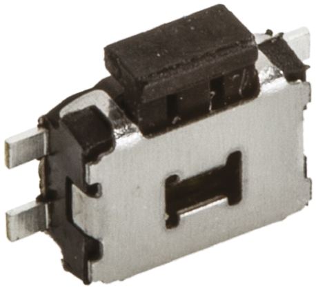 Wurth Elektronik Black Tactile Switch, SPST 50 mA @ 12 V dc 2.6mm Surface Mount