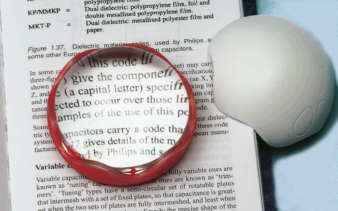 Coil Magnifier, 1.7X x Magnification, 50mm Diameter