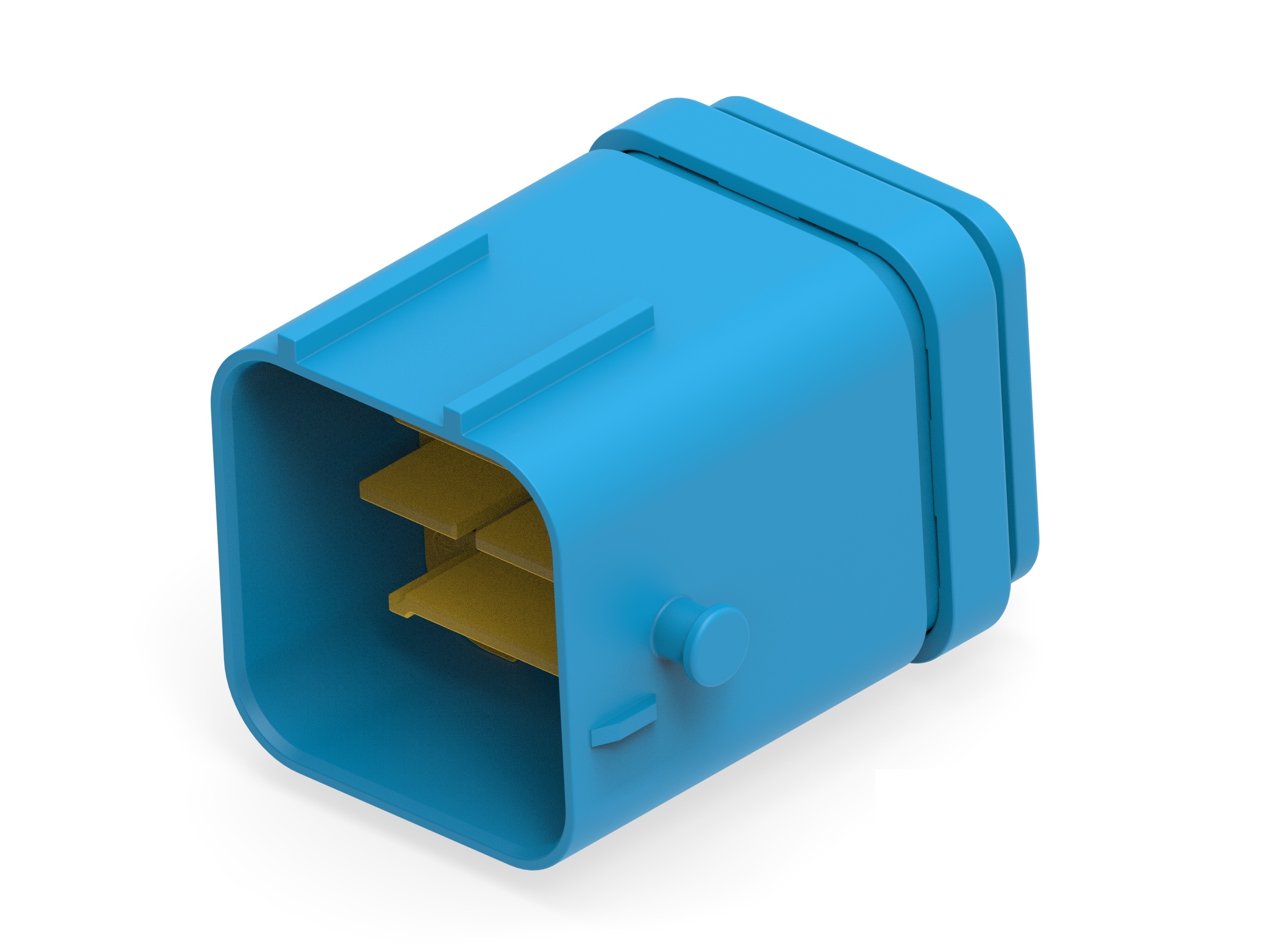 TE Connectivity, 2366509 Connector Housing Receptacle Blue Cable Mount 48 Way, Cable Termination 2366509-4