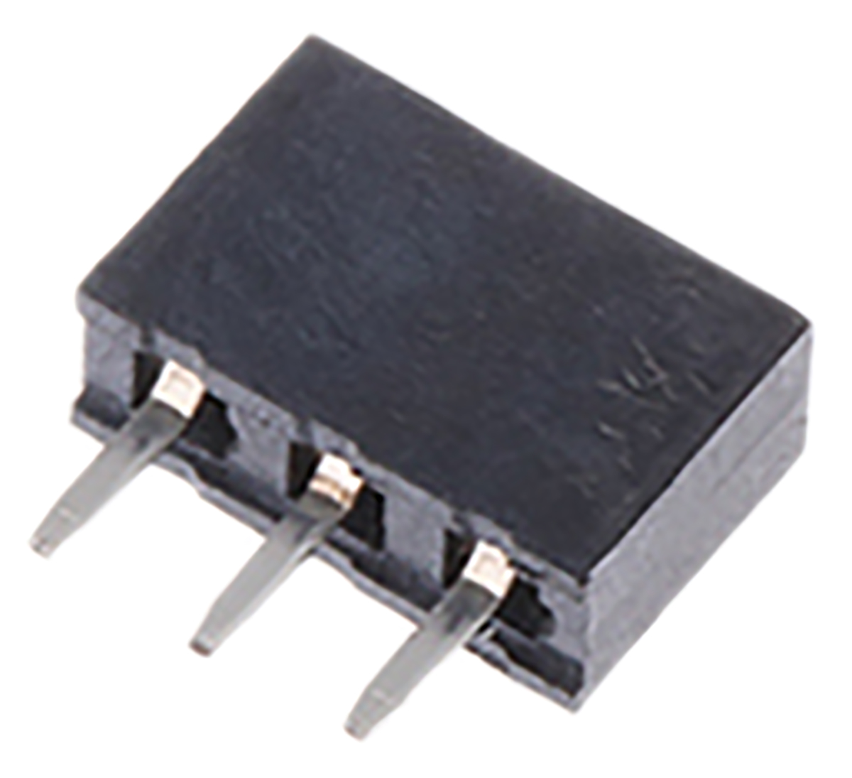 HARWIN Straight Through Hole Mount PCB Socket, 3-Contact, 1-Row, 2mm Pitch, Solder Termination