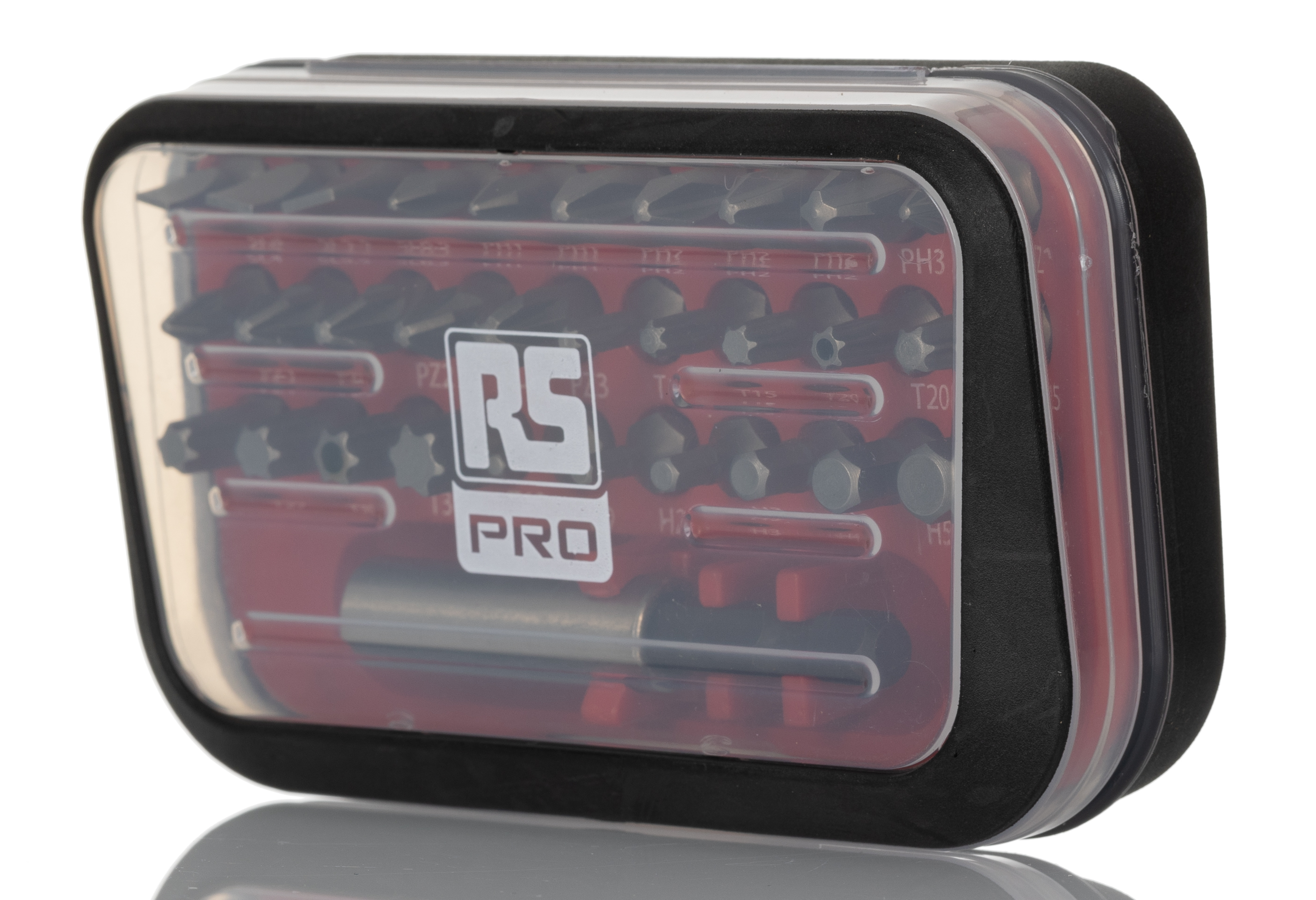 RS PRO Bit Set 31 Pieces, Phillips, Pozidriv, Slotted, Star