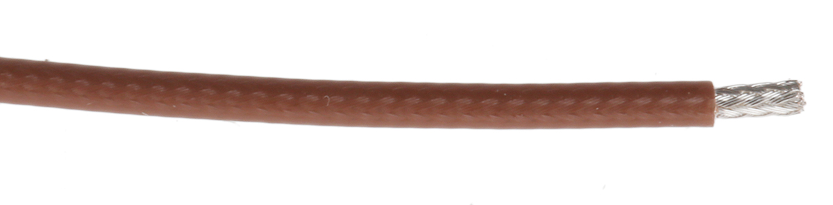 RS PRO, 100 m 50 Ω Brown