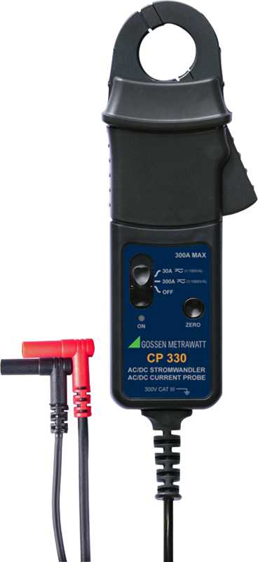 Gossen Metrawatt CP330 Current Clamp, Max Current 300A ac