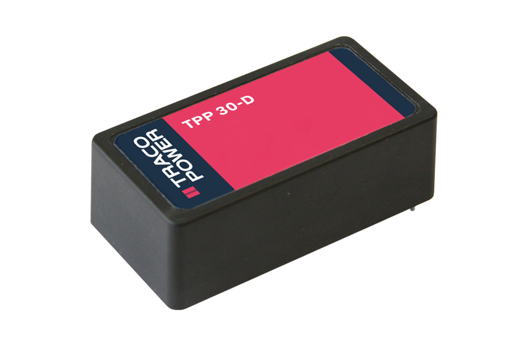 TRACOPOWER Switching Power Supply, TPP 30-115-D, 15V dc, 2A, 30W, 1 Output, 120 → 370 V dc, 85 → 264 V ac