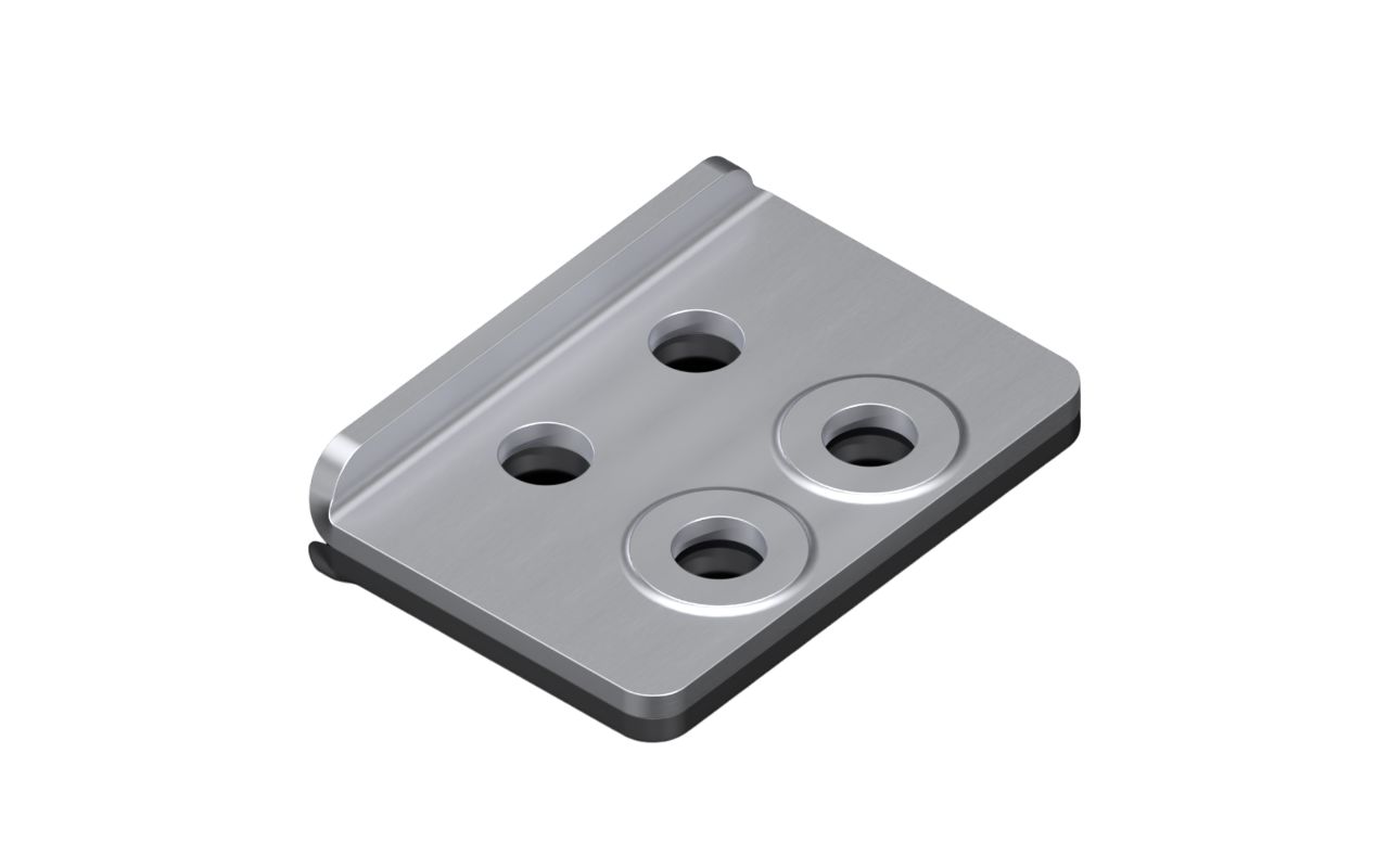 Rittal Adapter Base/Plinth Adaptor for Use with VX Base/Plinth System