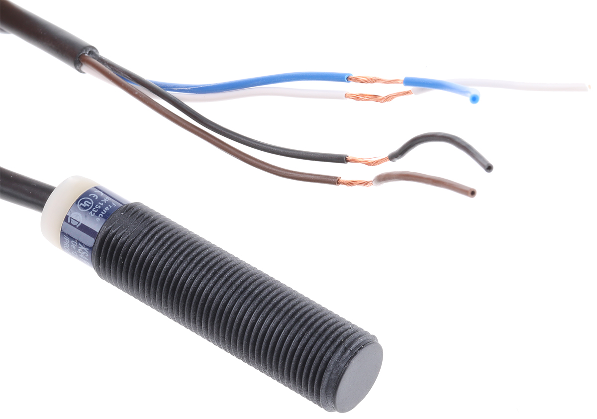 Telemecanique Sensors Inductive Threaded Barrel Proximity Sensor, M12, 4 mm Detection, PNP/NPN NO/NC, 10 → 36 V