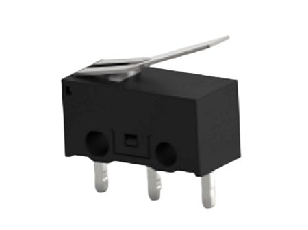 TE Connectivity Lever Snap Action Micro Switch, PCB Terminal, 3A at 125VAC, SPDT