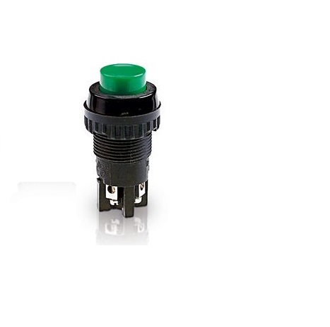 RAFI 1.01 Series Push Button, Momentary, Panel Mount, 22mm Cutout, 1NO + 1NC, 250V, IP40, IP65