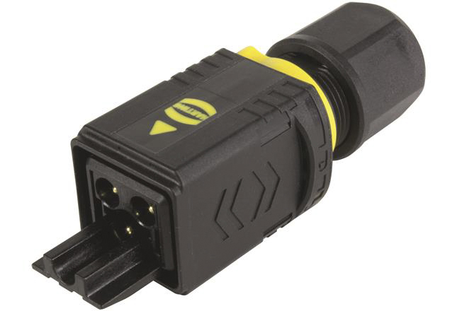 HARTING, HARTING PushPull Power Connector Cable Mount Plug, 3P, Crimp Termination, 16A, 250 V