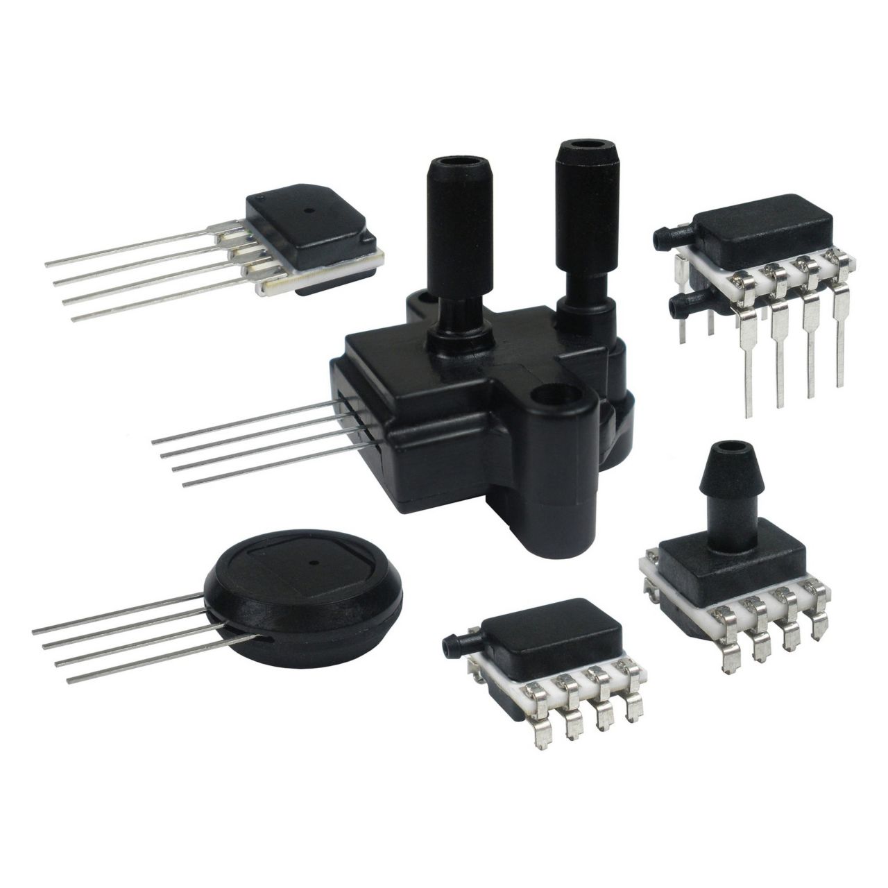 Honeywell Piezoresistive Pressure Sensor, 6kPa Operating Max, Through-Hole Mount, 8-Pin, 85kPa Overload Max, DIP