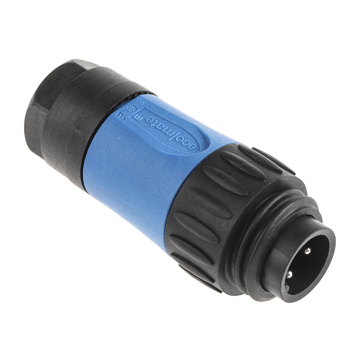 Amphenol Industrial Circular Connector, 3 Contacts, Cable, Standard Connector, Plug, Male, IP67, Ecomate M Series