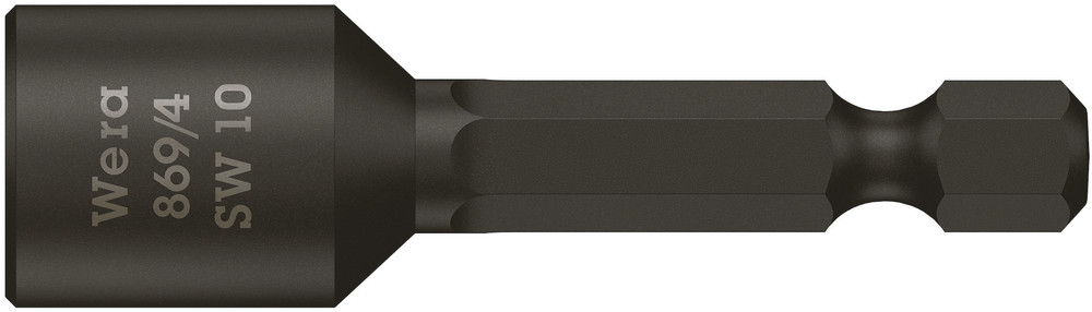 Wera Hexagon Driver Bit, 50 mm Tip