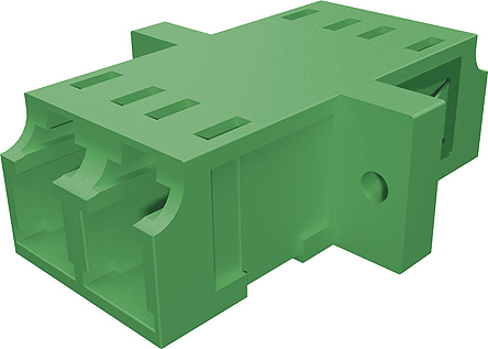 RS PRO LC to LC Single Mode Simplex Fibre Optic Adapter, 0.1dB Insertion Loss