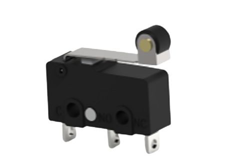 TE Connectivity Wheel Snap Action Micro Switch, Solder Terminal, 3A at 30VDC, 3A at 250VAC, 5A at 125VAC, SPDT