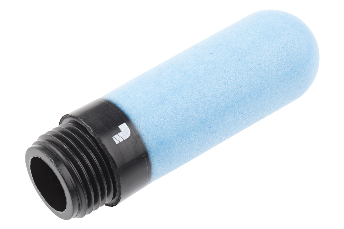 Legris 0674 PE 10bar Pneumatic Silencer, Threaded, G 1/2 Male