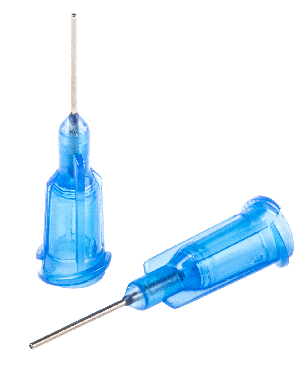 Metcal Blue Straight Dispensing Tip, 22 Gauge