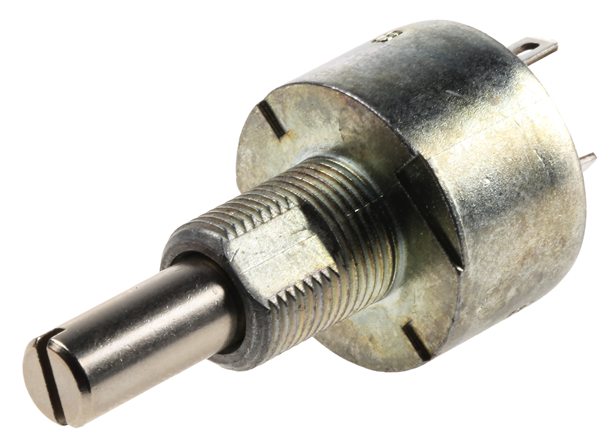 Vishay PE30 47kΩ Rotary Potentiometer 1-Gang Panel Mount, PE30L0FL473KLB