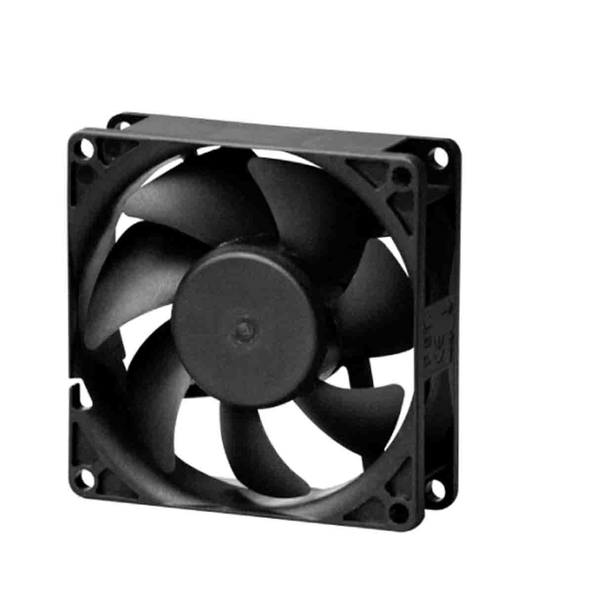 Sunon Axial Fan, 12 V dc, DC Operation, 23.9cfm, 480mW, 48mA Max, IP20, 80 x 80 x 25mm