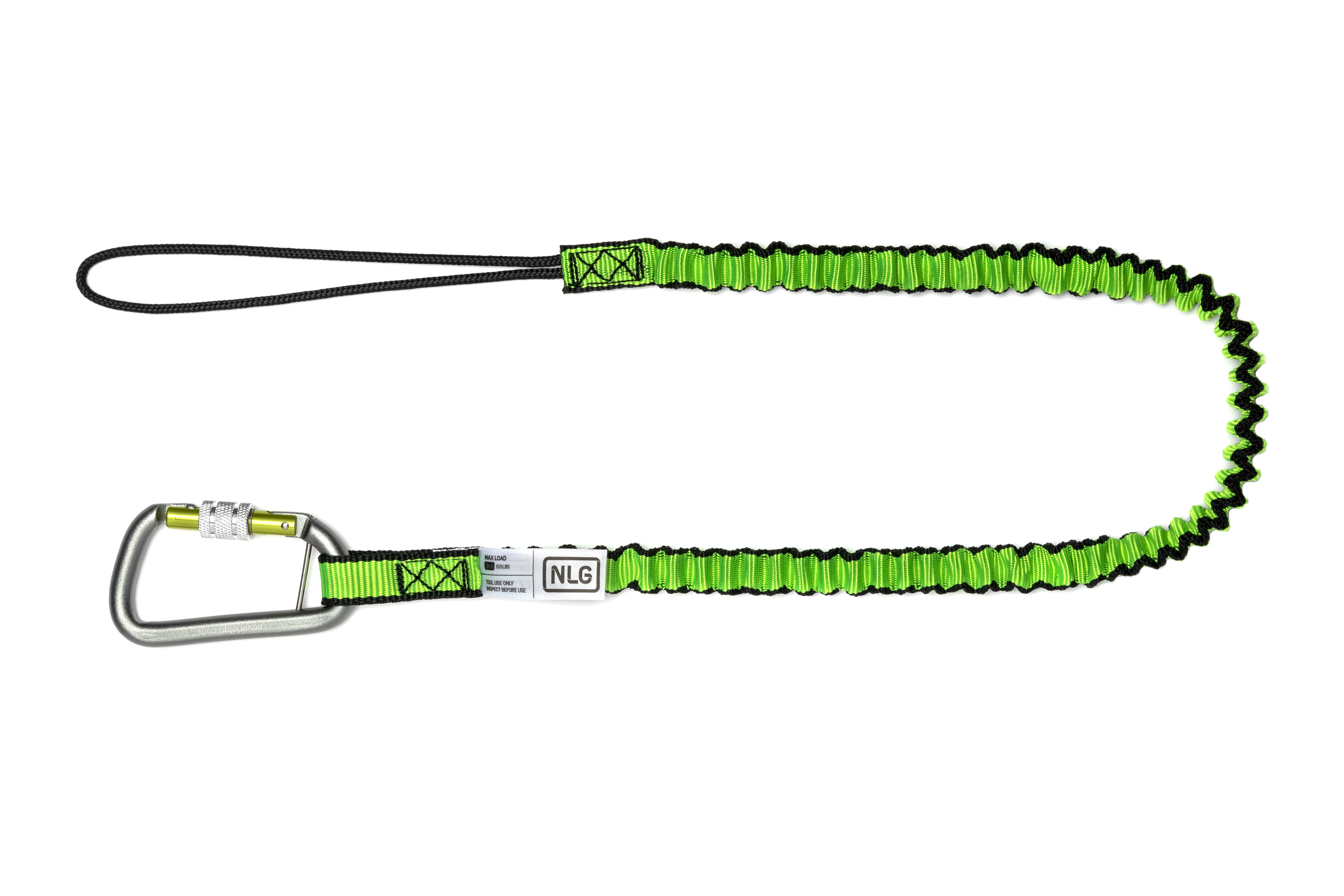 Never Let Go 70cm → 120cm Polyester Webbing/Aluminium Tool Lanyard Lanyard, 3kg Capacity