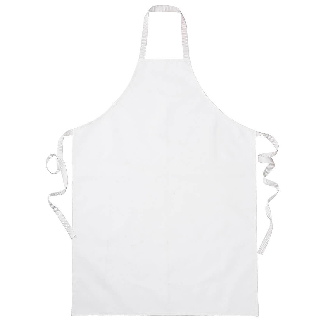 Portwest White Reusable Polyester, PVC Apron