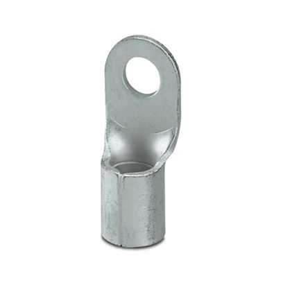 Phoenix Contact Uninsulated Ring Terminal, M5mm Stud Size, Silver
