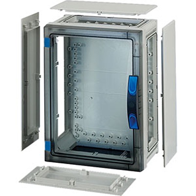 HENSEL FP Series Transparent Polycarbonate Junction Box, IP65, 186 x 276 x 366mm