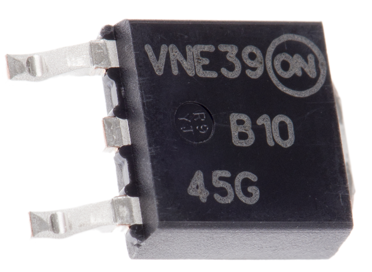 onsemi 45 V 10 A Diode Switching 3-Pin D2PAK