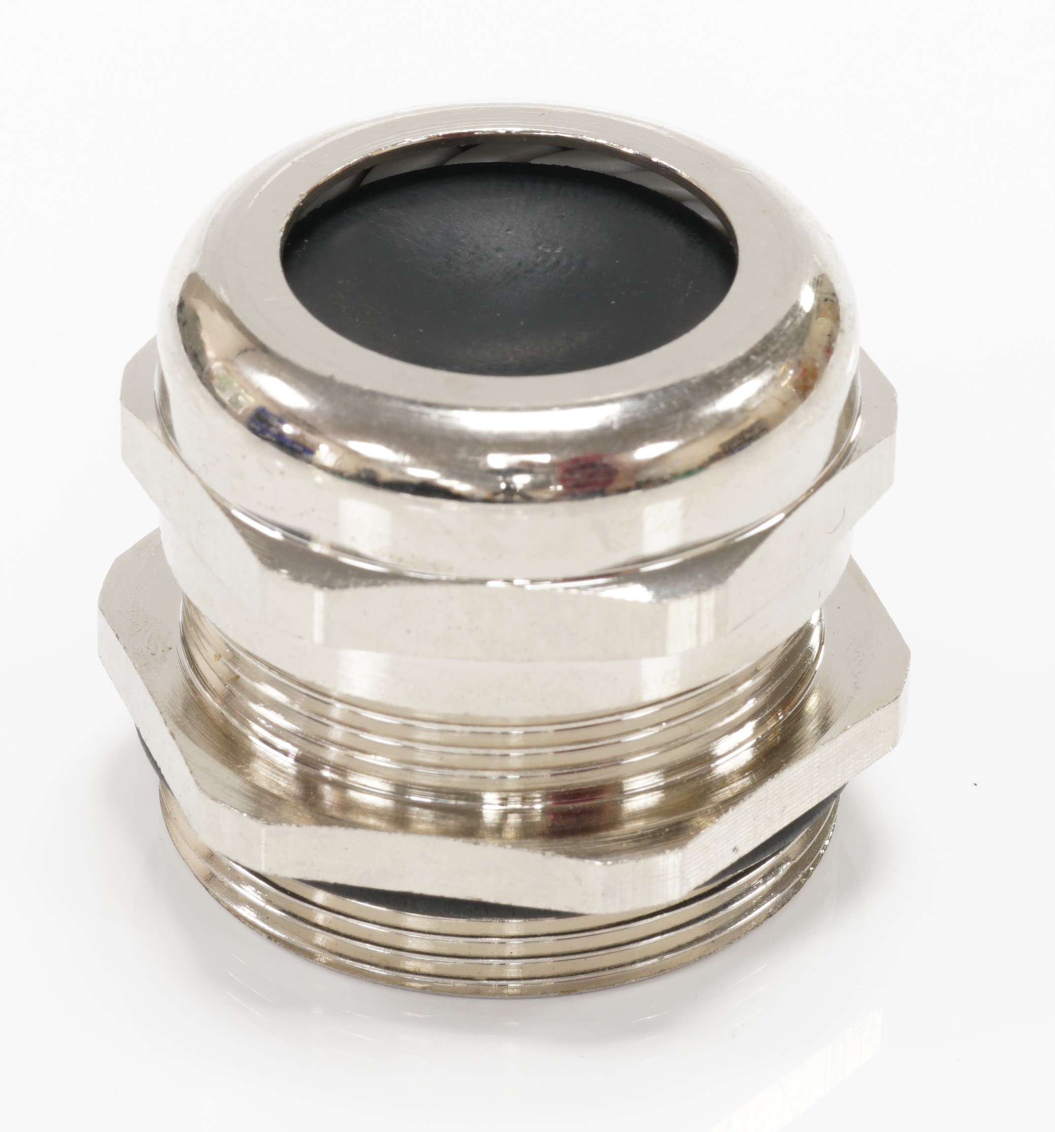 RS PRO Metal Cable Gland Thread Size M40, For Use With Heavy Duty Power Connector