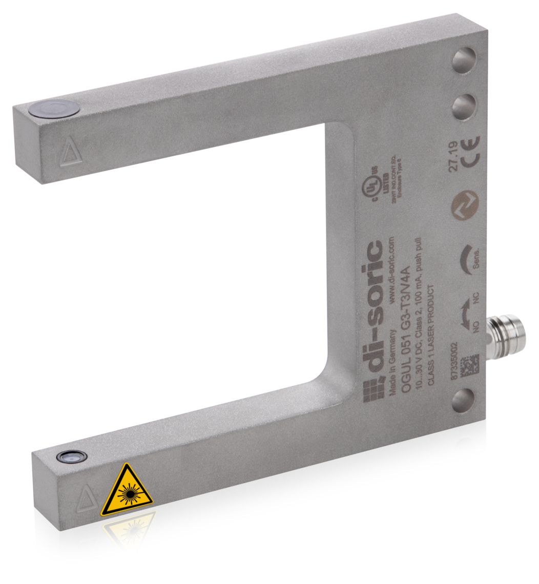 Di-Soric Optical Photoelectric Sensor, Fork Sensor, 50 mm Detection Range IO-LINK