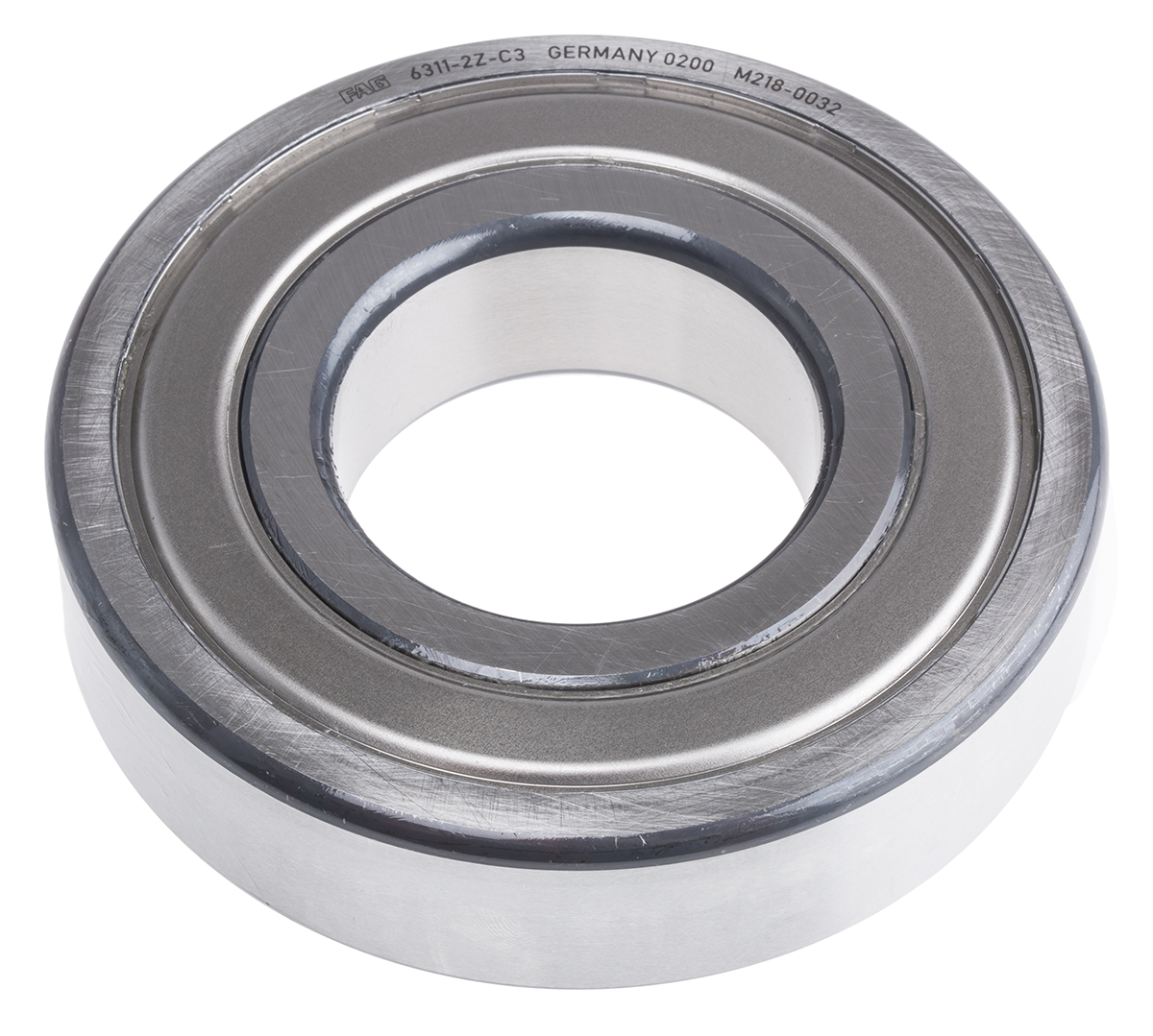FAG 6311-C-2Z-C3 1 Row Ball Bearing - 55 mm ID, 120 mm OD